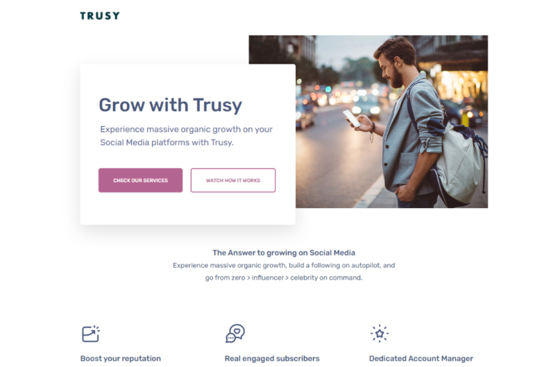 Trusy Social Review: Growth Service or No-Service?